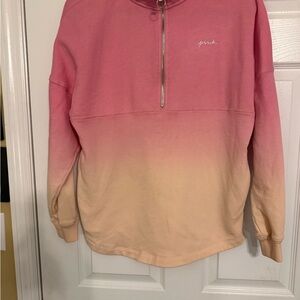 PINK Victoria's Secret Pink to Cream Ombre Sweatshirt